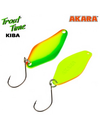 Микроклатушка за пъстърва и кефал Akara Kiba 30 мм, 2.5 г, цвят 80