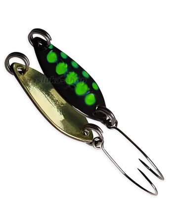 Микроклатушка за кефал и пъстърва Crazy Fish Cory, 1.1 г, цвят 112