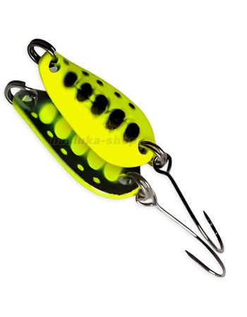 Блесна-клатушка за костур, пъстърва и кефал Crazy Fish Lema, 1.6 г, 23 мм, цвят 116