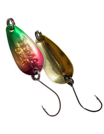 Блесна-клатушка за костур, пъстърва и кефал Crazy Fish Lema, 1.6 г, 23 мм, цвят 12