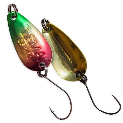 Блесна-клатушка за костур, пъстърва и кефал Crazy Fish Lema, 1.6 г, 23 мм, цвят 12