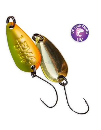 Блесна-клатушка за костур, пъстърва и кефал Crazy Fish Lema, 1.6 г, 23 мм, цвят 20