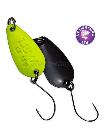 Блесна-клатушка за костур, пъстърва и кефал Crazy Fish Lema, 1.6 г, 23 мм, цвят 24