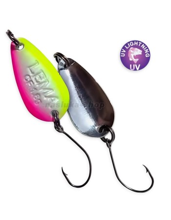 Блесна-клатушка за костур, пъстърва и кефал Crazy Fish Lema, 1.6 г, 23 мм, цвят 25