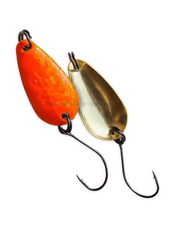 Блесна-клатушка за костур, пъстърва и кефал Crazy Fish Lema, 1.6 г, 23 мм, цвят 28