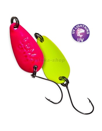 Блесна-клатушка за костур, пъстърва и кефал Crazy Fish Lema, 1.6 г, 23 мм, цвят 29