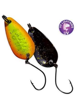 Блесна-клатушка за костур, пъстърва и кефал Crazy Fish Lema, 1.6 г, 23 мм, цвят 32