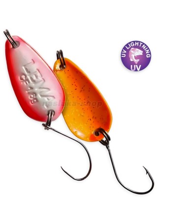 Блесна-клатушка за костур, пъстърва и кефал Crazy Fish Lema, 1.6 г, 23 мм, цвят 35