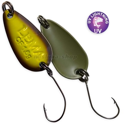 Блесна-клатушка за костур, пъстърва и кефал Crazy Fish Lema, 1.6 г, 23 мм, цвят 58