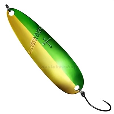 Микроклатушка за пъстърва Daiwa Crusader, цвят Flashin Green