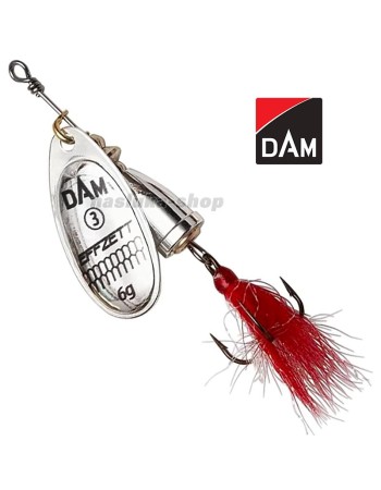 Въртяща блесна DAM Executor Spinner Dressed, Silver
