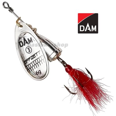 Въртяща блесна DAM Executor Spinner Dressed, Silver