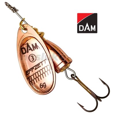 Въртяща блесна DAM Executor Spinner, цвят Copper