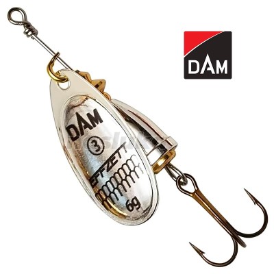 Въртяща блесна DAM Executor Spinner, цвят Silver