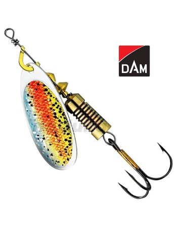 Въртяща блесна DAM Effzett Nature 3D Spinner, цвят Rainbow Trout