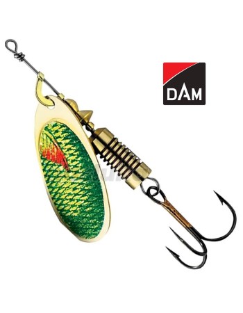 Въртяща блесна DAM Effzett Nature 3D Spinner, цвят Rudd