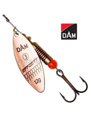 Въртяща блесна DAM Effzett Predator Spinner, цвят Copper