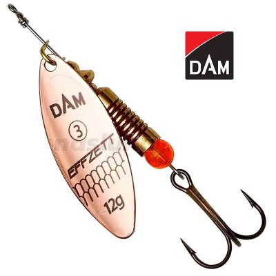 Въртяща блесна DAM Effzett Predator Spinner, цвят Copper