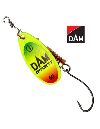 Въртяща блесна с единична кука DAM Single Hook Spinner, Trio