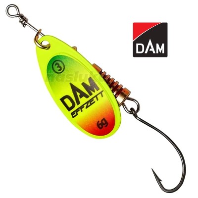 Въртяща блесна с единична кука DAM Single Hook Spinner, Trio
