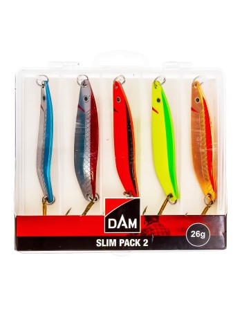 Комплект от 5 броя клатушки DAM Slim Pack 2, 26 г