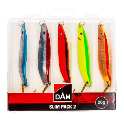 Комплект от 5 броя клатушки DAM Slim Pack 2, 26 г