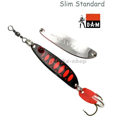 Клатушка DAM Slim Standard Spoon, цвят Orange UV/Black