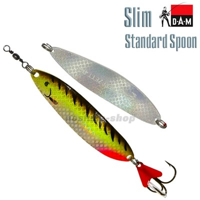 Клатушка DAM Slim Standard Spoon, цвят Olive/Chart UV