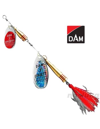 Въртяща блесна за щука DAM Tandem Spinner, цвят Glitter