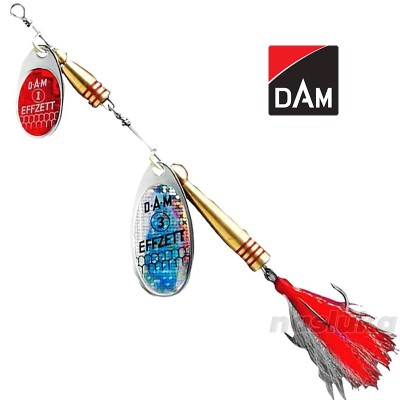 Въртяща блесна за щука DAM Tandem Spinner, цвят Glitter