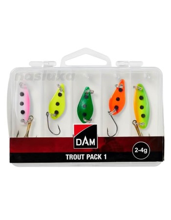 Комплект клатушки за пъстърва и костур Trout Pack, 2-4 г, 5 бр.