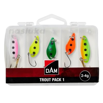 Комплект клатушки за пъстърва и костур Trout Pack, 2-4 г, 5 бр.