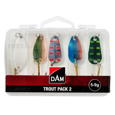 Комплект клатушки за пъстърва и костур Trout Pack, 5-9 г, 5 бр.