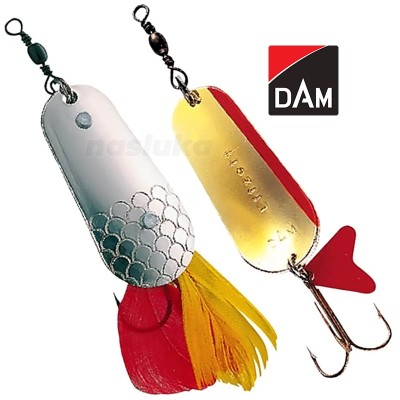 Незацепваща клатушка DAM Weedless Spoon, цвят Silver/Gold