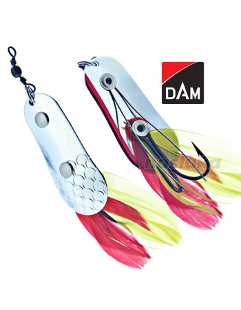Незацепваща клатушка DAM Weedless Spoon, цвят Silver/Silver