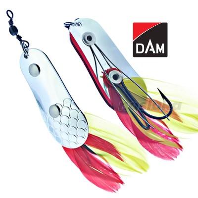 Незацепваща клатушка DAM Weedless Spoon, цвят Silver/Silver