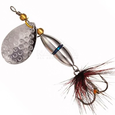 Въртяща блесна Kinetic Fizz, цвят Silver/Blue Ribbon