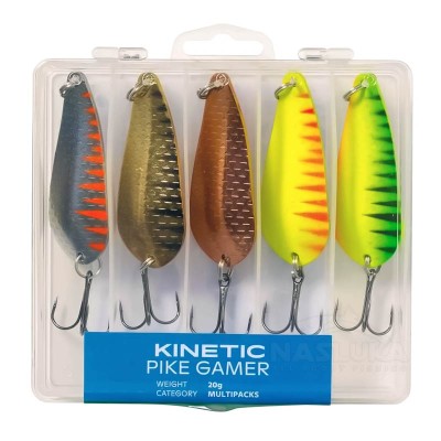 Комплект от 5 бр. клатушки Kinetic Pike Gamer, 28 г