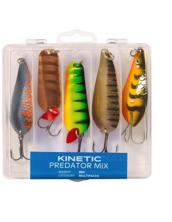 Комплект от 5 бр. клатушки Kinetic Predator Mix