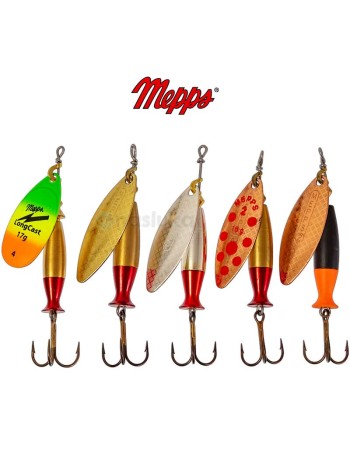 Комплект въртящи блесни за распер Mepps Aglia Long-Cast, Asp, Heavy