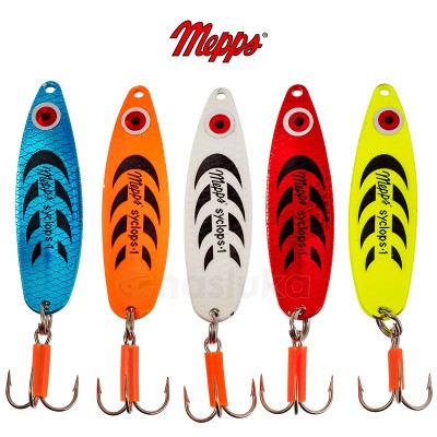 Комплект от 5 клатушки Mepps Syclops, Heavy