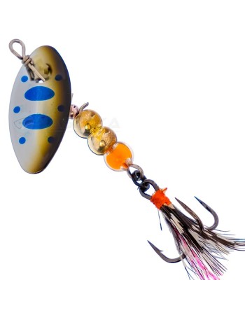 Въртяща блесна Tsurugiya Gan Spinner TR, 4 г, цвят 02