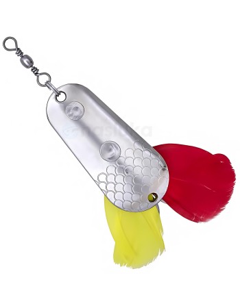 Клатушка за сом и щука Zebco Z-Weedless Slide, цвят Silver, Red