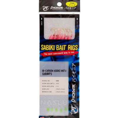 Морско чепаре Pioneer Sabiki Bait Rigs, with Shrimps, 930