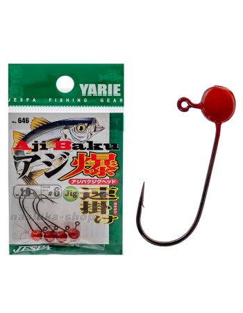 Микроджиг глави Yarie Aji Baku 646, 5 бр.
