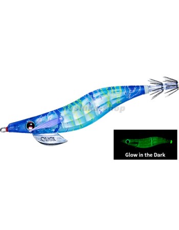 Калмарка Duel LQ Lens Egi W/Invisible Cloth, #3.0, 14.5 г, цвят GLBB