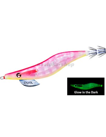 Калмарка Duel LQ Lens Egi W/Invisible Cloth, #3.0, 14.5 г, цвят GLBI