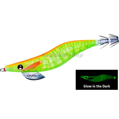 Калмарка Duel LQ Lens Egi W/Invisible Cloth, #3.0, 14.5 г, цвят GLLC