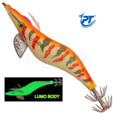 Калмарка Pioneer Squid Catcher, размер #3.0, цвят Orange Tiger