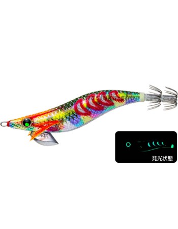 Калмарка Yo-Zuri Aurie-Q Double Glow, #3.0, 15 г, цвят DLOV